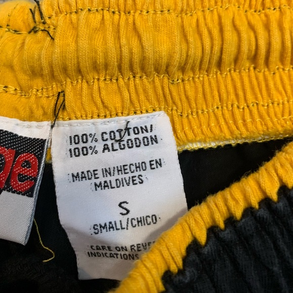 Vintage Pittsburgh Steelers Cotton Shorts Small - Picture 4 of 5